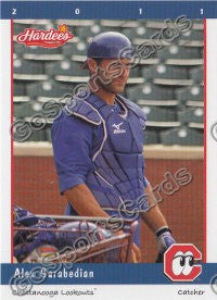 2011 Chattanooga Lookouts Alex Garabedian
