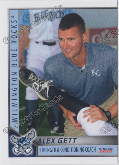 2015 Wilmington Blue Rocks Alex Gett