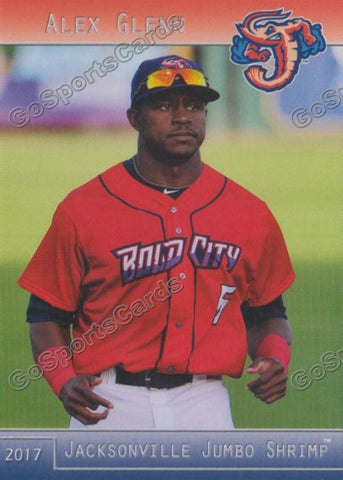 2017 Jacksonville Jumbo Shrimp Alex Glenn