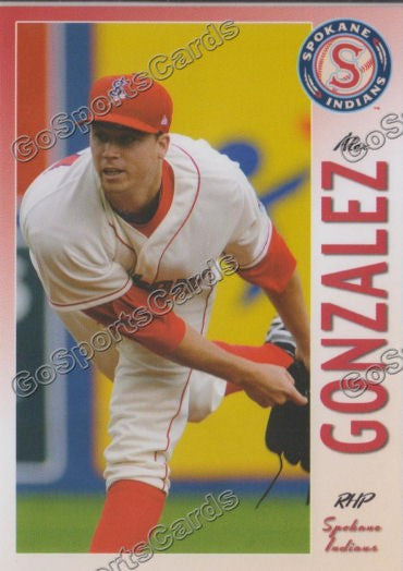 2013 Spokane Indians Alex Chi Chi Gonzalez