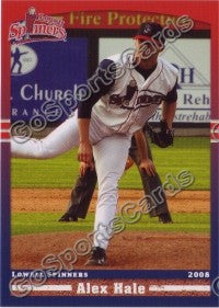 2008 Lowell Spinners Alex Hale