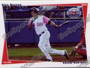 2010 Salem Red Sox Alex Hassan