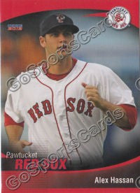 2012 Pawtucket Red Sox Alex Hassan