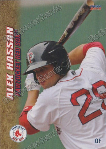 2013 Pawtucket Red Sox Alex Hassan
