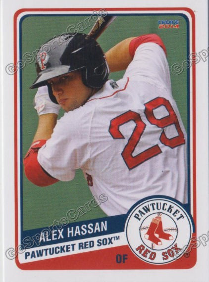 2014 Pawtucket Red Sox Alex Hassan
