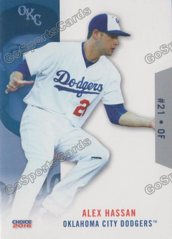 2016 Oklahoma City Dodgers Alex Hassan