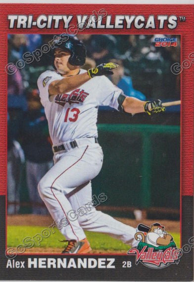 2014 Tri City ValleyCats Alex Hernandez