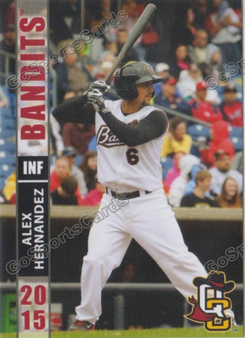 2015 Quad Cities River Bandits Alex Hernandez