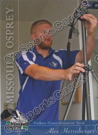 2012 Missoula Osprey Alex Herrnberger