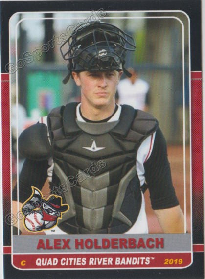 2019 Quad Cities River Bandits Alex Holderbach