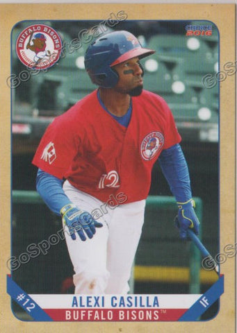 2016 Buffalo Bisons Alexi Casilla