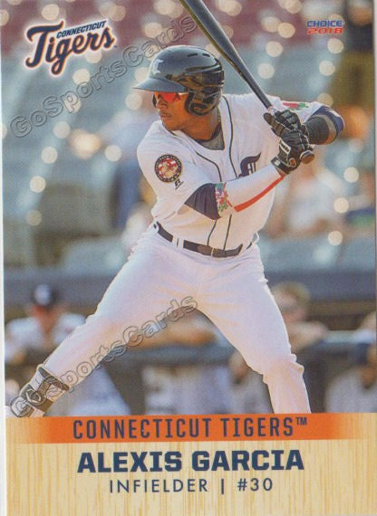2018 Connecticut Tigers Alexis Garcia