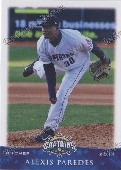 2014 Lake County Captains Alexis Paredes