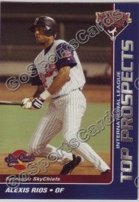 2004 International League Top Prospects #24 Alexis Rios