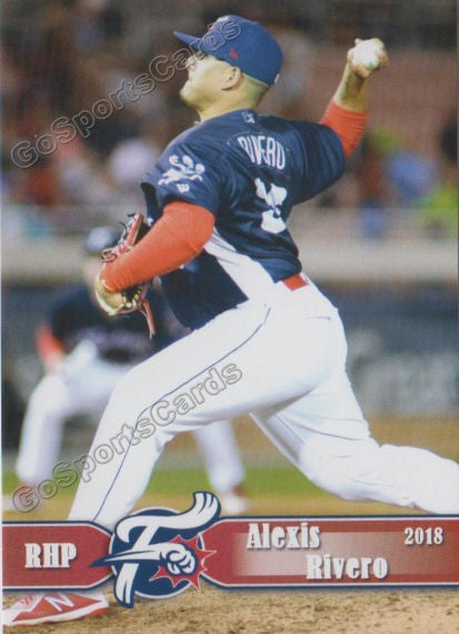2018 Reading Fightin Phils Alexis Rivero