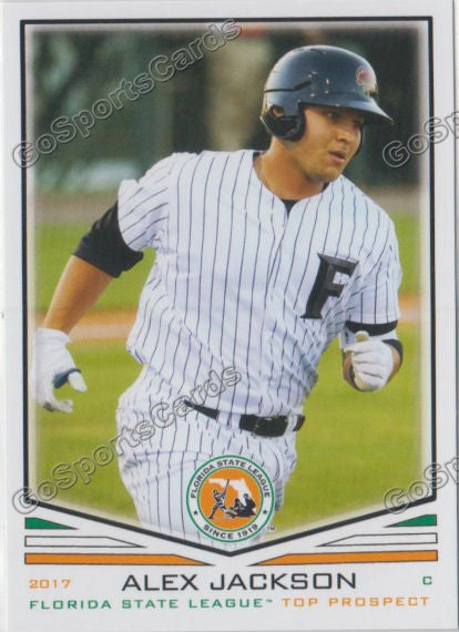 2017 Florida State League Top Prospect FSL Alex Jackson