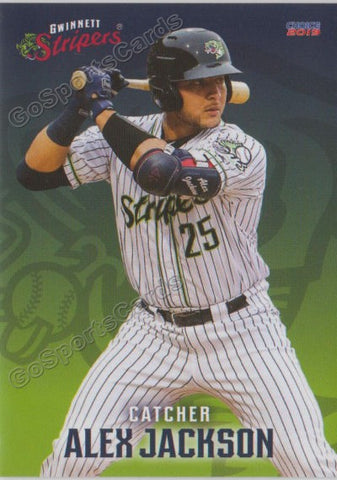 2019 Gwinnett Stripers Alex Jackson