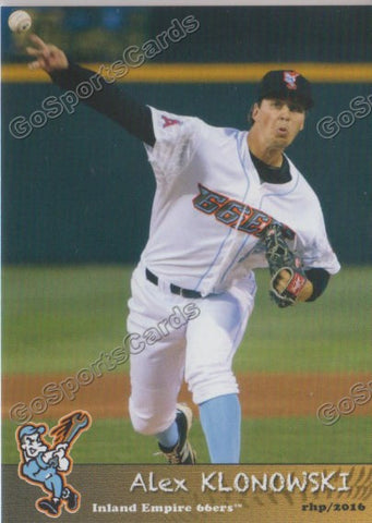 2016 Inland Empire 66ers Alex Klonowski