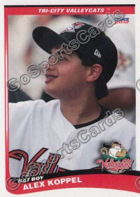 2012 Tri City ValleyCats Alex Koppel