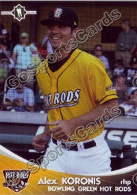 2010 Bowling Green Hot Rods Alex Koronis