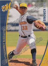 2012 Montgomery Biscuits Alex Koronis