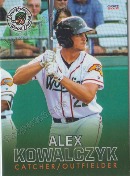 2018 Down East Wood Ducks Alex Kowalczyk