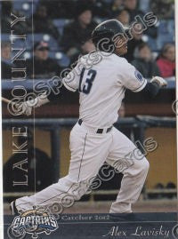 2012 Lake County Captains Alex Lavisky