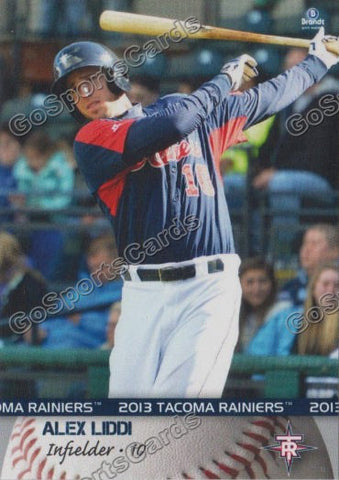 2013 Tacoma Rainiers Alex Liddi