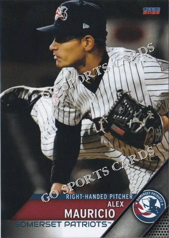 2023 Somerset Patriots Alex Mauricio
