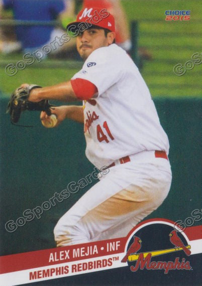 2015 Memphis Redbirds Alex Mejia