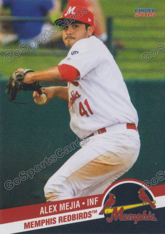 2015 Memphis Redbirds Alex Mejia