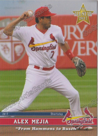 2017 Springfield Cardinals SGA Alex Mejia