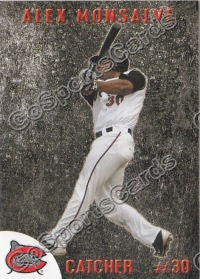 2012 Carolina MudCats Alex Monsalve