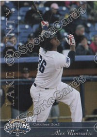 2012 Lake County Captains Alex Monsalve