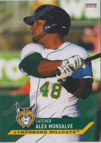 2015 Lynchburg Hillcats Alex Monsalve