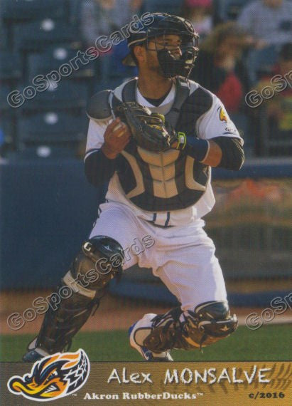 2016 Akron Aeros Alex Monsalve