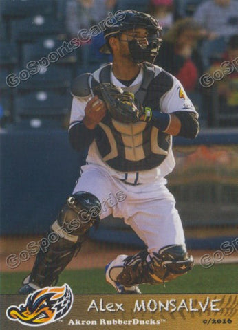 2016 Akron Aeros Alex Monsalve