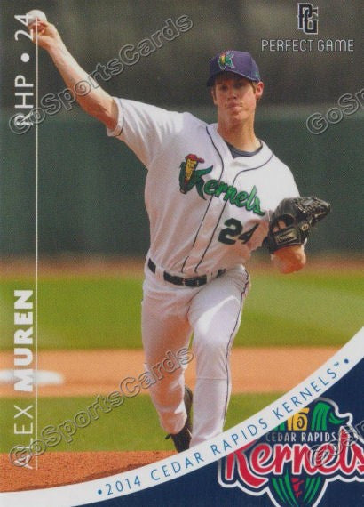 2014 Cedar Rapids Kernels Alex Muren