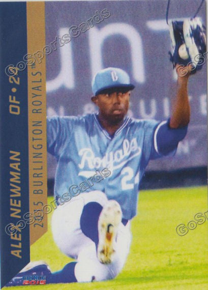 2015 Burlington Royals Alex Newman