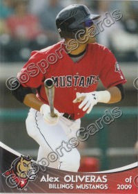 2009 Billings Mustangs Alex Oliveras