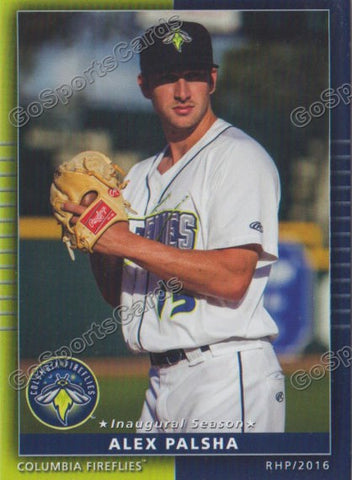 2016 Columbia Fireflies Alex Palsha