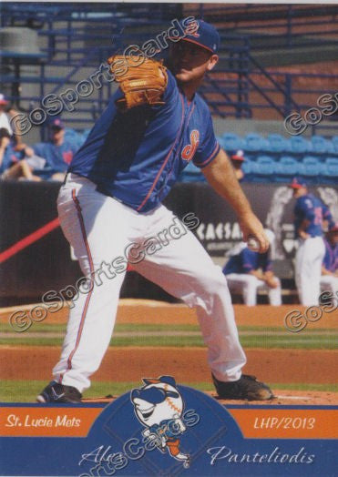 2013 St Lucie Mets Alex Panteliodis