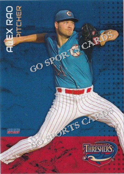 Alex Rao Draft 2023 Clearwater Threshers Alex Rao – Go Sports Cards