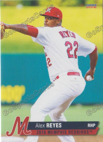 2016 Memphis Redbirds Alex Reyes