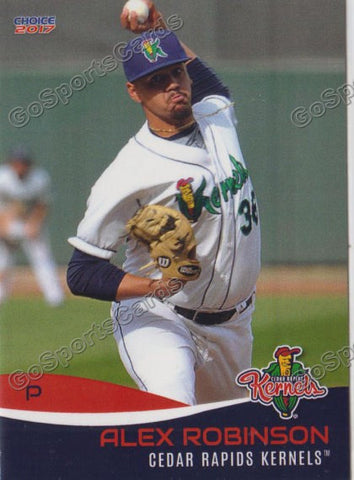 2017 Cedar Rapids Kernels Alex Robinson