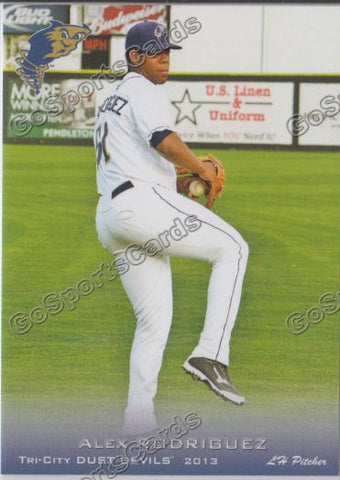 2013 Tri City Dust Devils Alex Rodriguez
