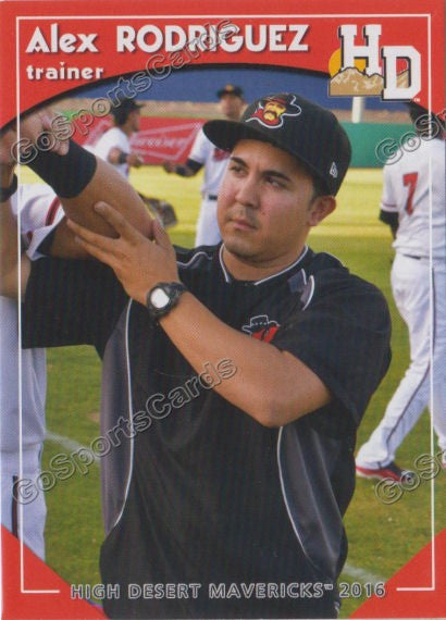 2016 High Desert Mavericks Alex Rodriguez