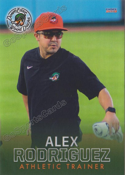 2018 Down East Wood Ducks Alex Rodriguez