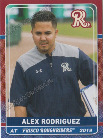 2019 Frisco RoughRiders Alex Rodriguez