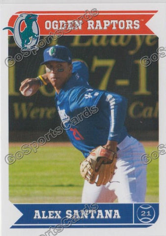 2013 Ogden Raptors Alex Santana